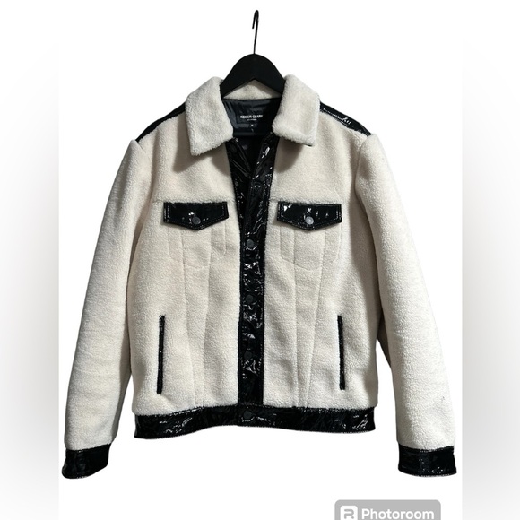 Keiser Clark Other - Keiser Clark Los Angeles Sherpa Vinyl Trim Jacket/Unisex